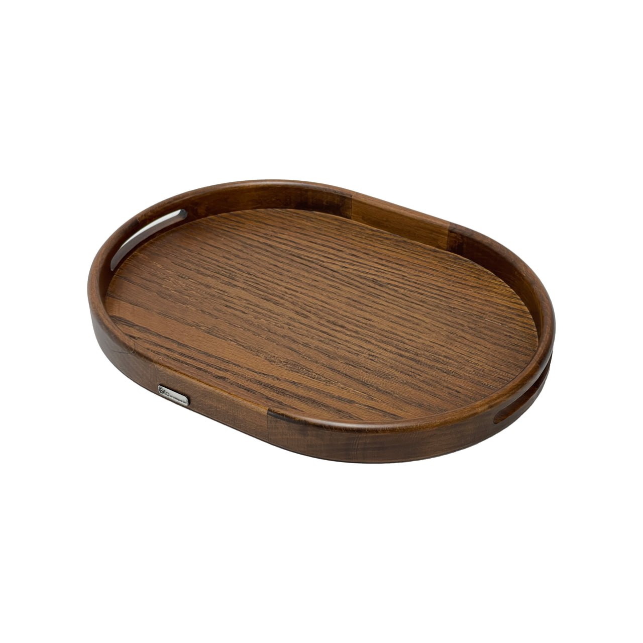 سینی چوبی بیضی قاجاری